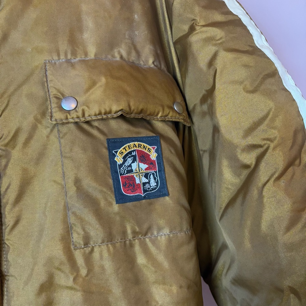 Stearns Bronze Ski & Snowboard Jacket with Shiny Water-Resistant Material - Picture 3 of 12